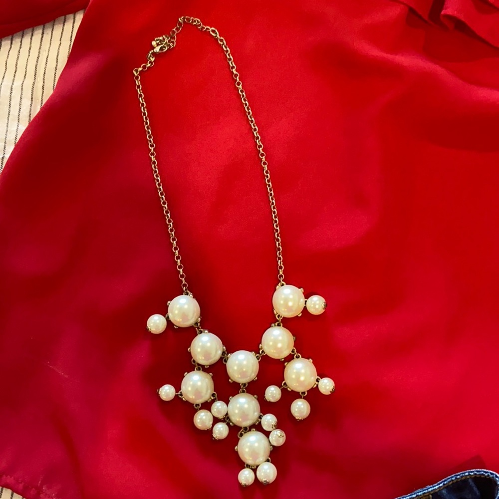 Pearl Gold Colored Necklace